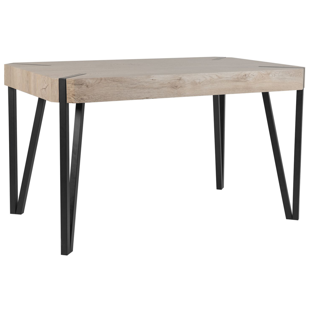 Dining Table CAMBELL Taupe 130 cm 80 cm