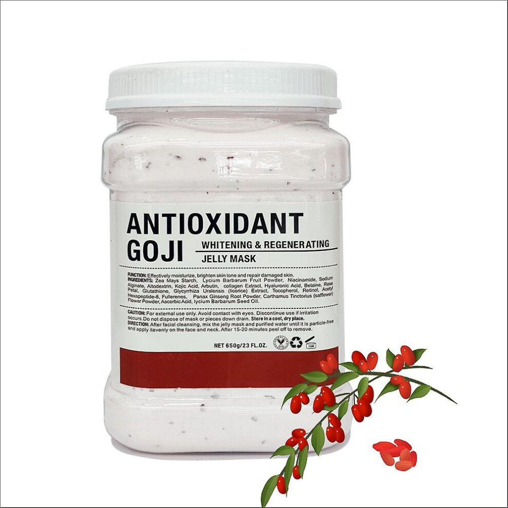 (Goji with goji berries) Hydro Jelly Mask Facial Spa, Collagen, Hyaluronic Skin Hydration Skin Care