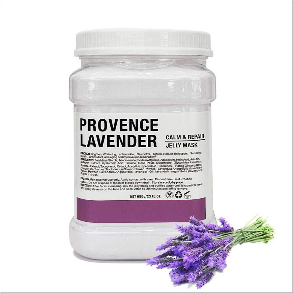 Lavender (Lavender) Hydro Jelly Mask Facial Spa, Collagen, Hyaluronic Skin Hydration Skin Care