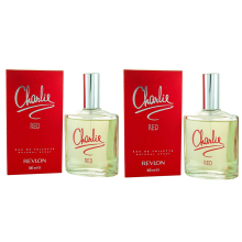 (2 x 100ml Red) 2 x 100ml Revlon Charlie Red & Blue Eau de Toilette Spray