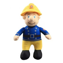 Fireman Sam Plüschfigur - 25 cm, weicher Kuschelstoff, ideales Weihnachtsgeschenk für Kinder