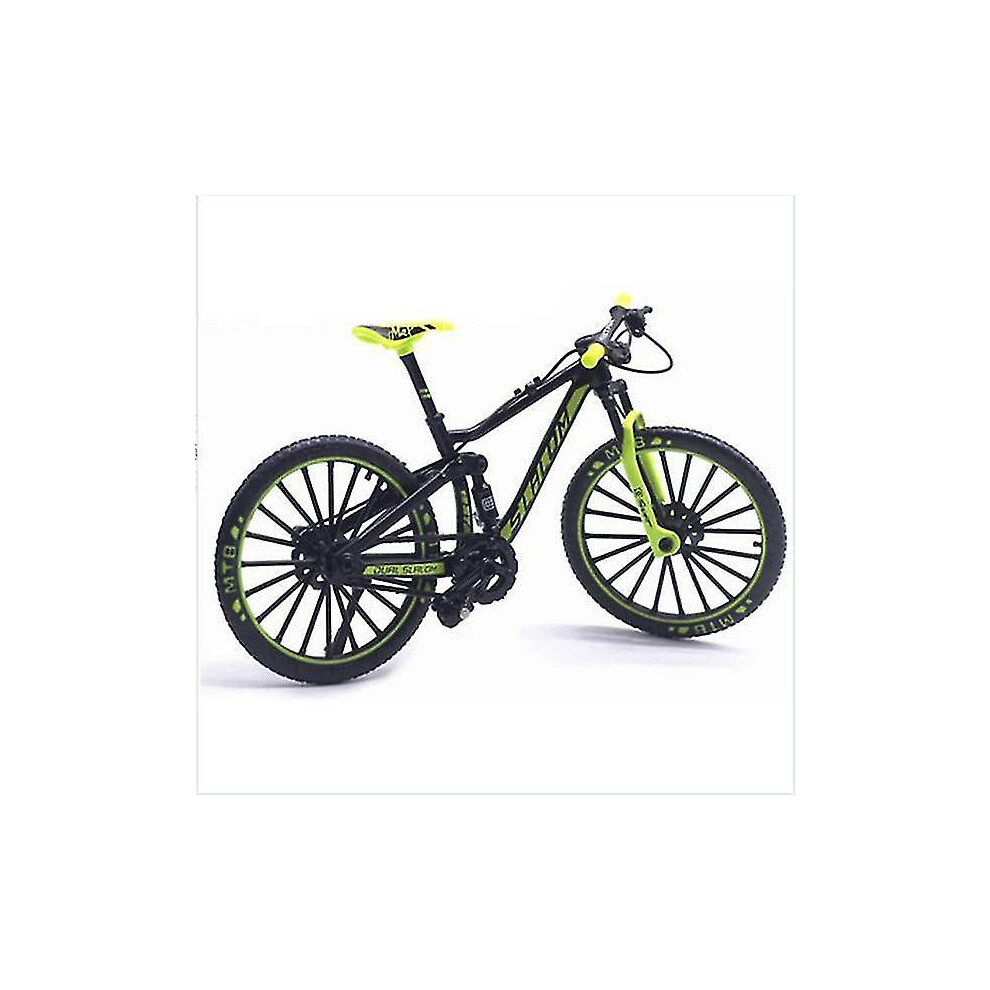 High Performance Downhill Mountain Bike Model - Black Green-image-OPC-PFRVZHN-NEW