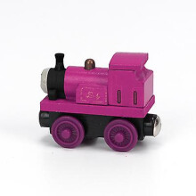 (LADY) Thomas And Friends Wooden Pocket Toy Train Model Toys Molley Gold Diesel Lady Toby Track Train Toys For Boys Children Birthday Gifts