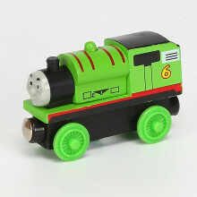 (Percy) Thomas And Friends Wooden Pocket Toy Train Model Toys Molley Gold Diesel Lady Toby Track Train Toys For Boys Children Birthday Gifts