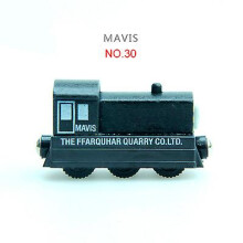 (MAVIS) Thomas And Friends Wooden Pocket Toy Train Model Toys Molley Gold Diesel Lady Toby Track Train Toys For Boys Children Birthday Gifts