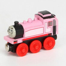 (Rosie) Thomas And Friends Wooden Pocket Toy Train Model Toys Molley Gold Diesel Lady Toby Track Train Toys For Boys Children Birthday Gifts