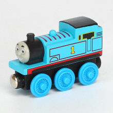 (thomas) Thomas And Friends Wooden Pocket Toy Train Model Toys Molley Gold Diesel Lady Toby Track Train Toys For Boys Children Birthday Gifts