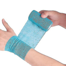 2roll 5cm*4.5m Gauze Medical Bandage Self-adhesive Breathable Elastic Bandages for Sports Fixing Finger Wrist Leg