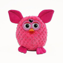 (red) Cute Electric Talking Furby Elf Plush Toy Electronic Pet Owl Toy 15cm