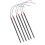 6pcs Flexible Waterproof 15 Led Strip Underbody Light Car Motor Lamp Tape 12v Hfmqv(red 2