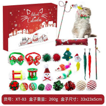 (Christmas Cat GG005) Christmas Advent Calendar  Christmas pet toy blind box dog Christmas toy blind box Christmas cat toy gift