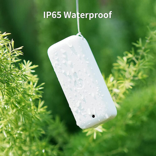 Switchbot Ip65 Indoor Outdoor Hygrometer Thermometer Wireless, 394ft Bluetooth Range, Refrigerator Thermometer, Dewpoint/vpd/absolute Humidity Sensor, 2