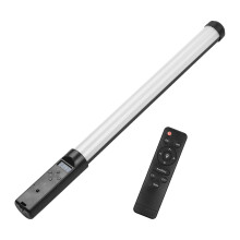 Handheld Led Video Tube Light Photography Fill-in Light Lamp 3200k-5500k Dimmable Built-in Battery With Remote Control For Vlog Live Streaming Product