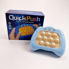 (E) Pop Push Bubble Fidget Sensory Toys Whack A Mole Music Quick Press Bubble Game Machine Squeeze Stress Relief Toy For Kids Adult