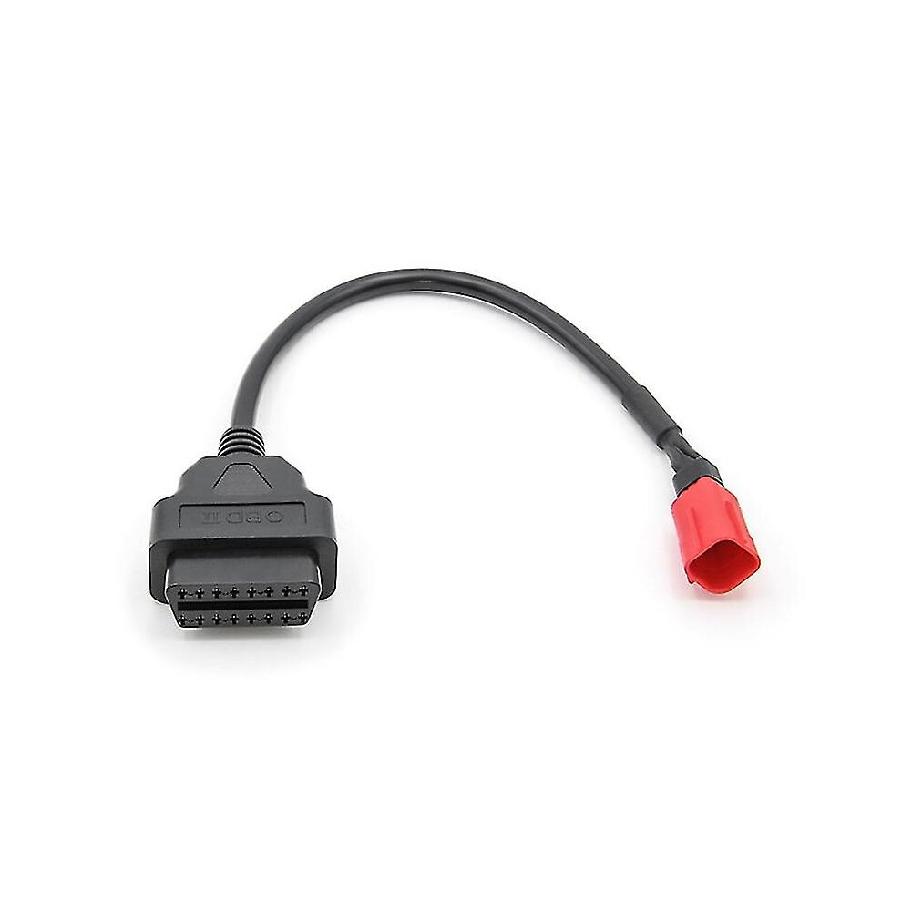 (Honda 6P) For Ktm-6Pin To 16Pin Obd2 Car Diagnostic Motorbike Adapter Connector Cable 7364070326792