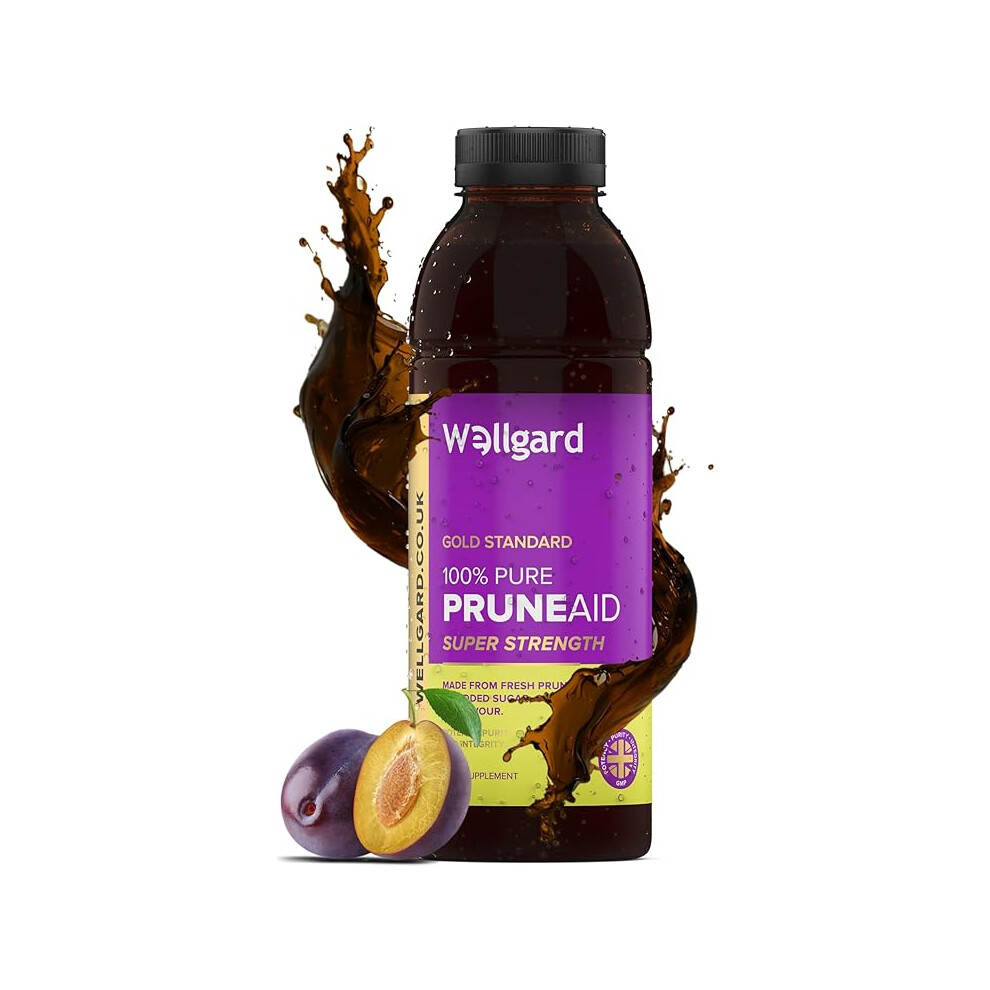 Wellgard Prune Juice, PruneAid 100% Fresh Prune Juice 500ml