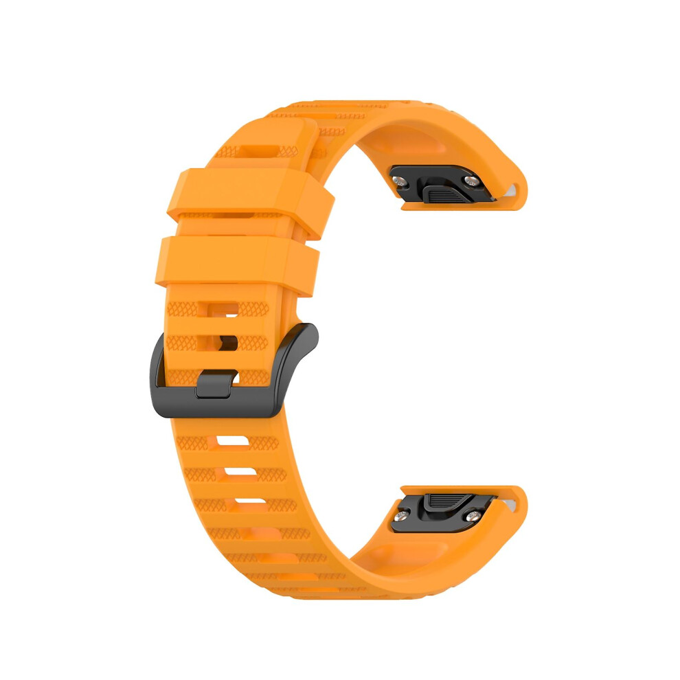 (Yellow) Silicone Sports Strap For Garmin Forerunner 945 Yellow 7364070333301
