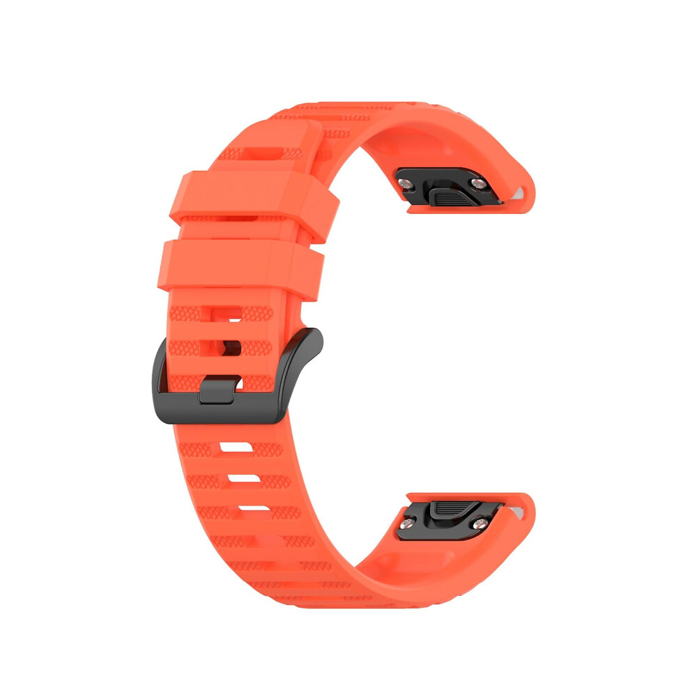 (Coral Red) Silicone Sports Strap For Garmin Forerunner 945 Orange,Red 7364070333318