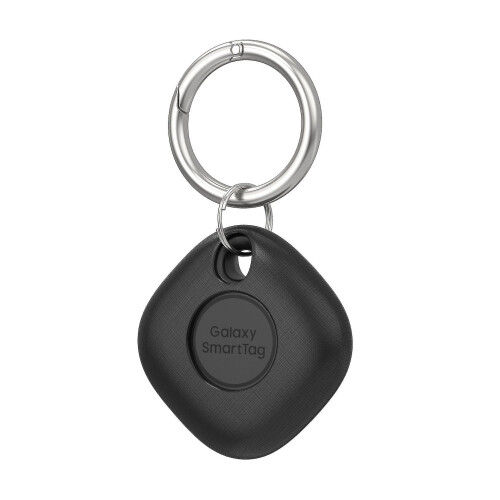 Official Galaxy Smarttag Bluetooth Item/key Finder Protective Cover - 1 Pack - Black ( 1