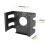 Speaker Bracket Under Table Metal Hanging Shelf Storage for Mac Studio Wall Mount Bracket Cooling Ventilation Accessories 5