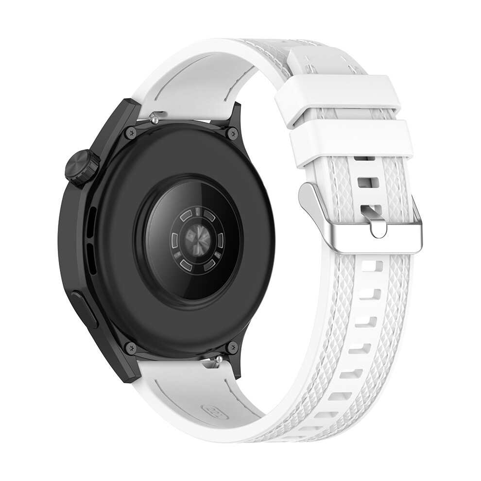 (White) Watch Strap Stitching Strap Stitching Silicone Strap Accessories For Xiaomi /Redmi /Huawei/Coros/Amazfit/Garmin White,Not,Specified 606096966550