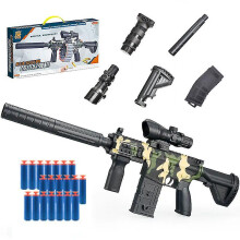 M416 Foam Bullets Gun Toy Electric Burst Shooting Game Realistic Model Toy Guns