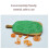 11 Pcs/set Cookie Cutters Plastic 3d Halloween Theme Pressable Biscuit Mold 3