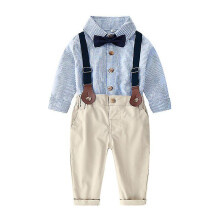 (110cm, Light blue) Baby Boys Suit Outfits, Boys Gentleman Outfits Suit Set, , 3 Months - 14 Years
