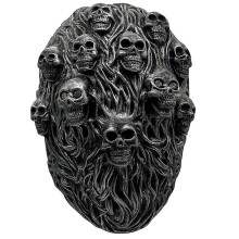 Halloween Horror Skeleton Mask - Scary Skull Ghost Mask, Halloween Steampunk Skeleton Mask Creepy Face Latex Masks