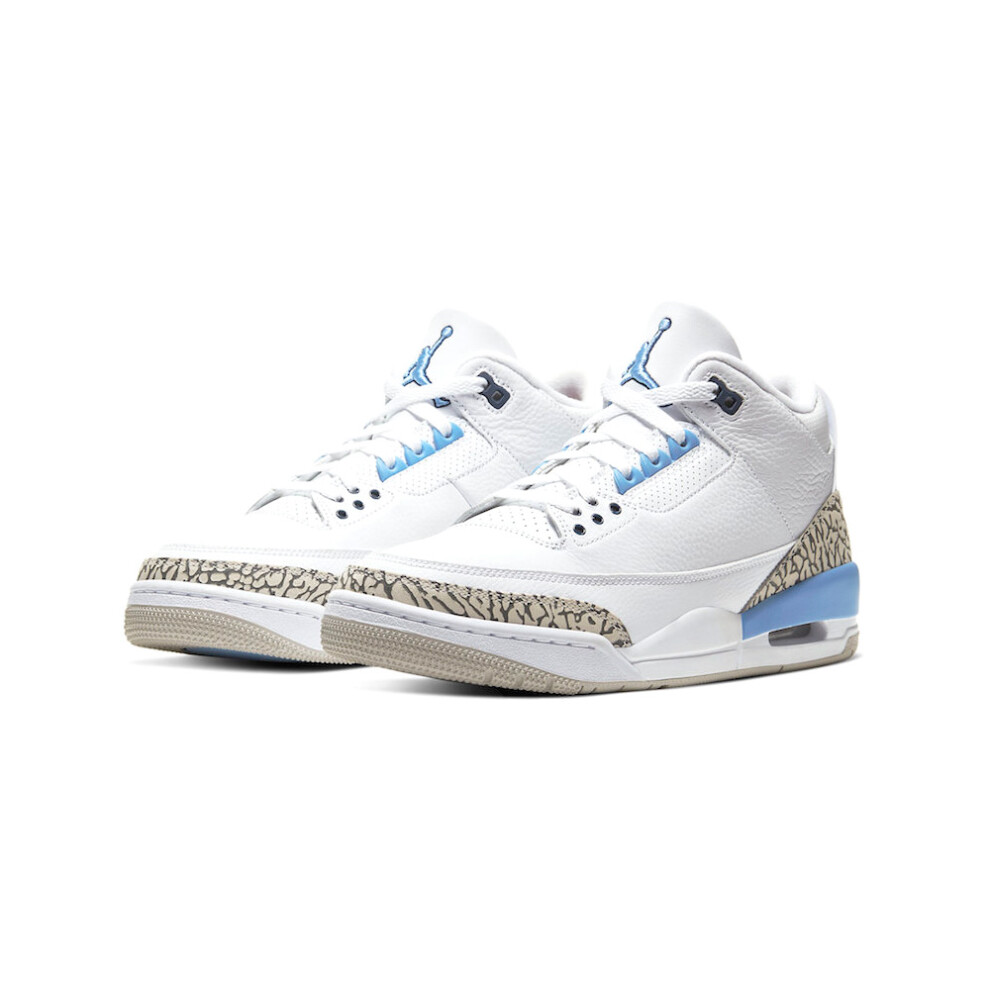 (UK6/EUR40/25CM  ) Nike Air Jordan 3 Retro 'UNC' Men's WMN BOY Shoes Trainers