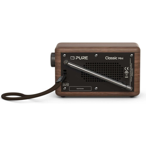 Pure Pure Classic Mini Portable Digital Radio - Black 2