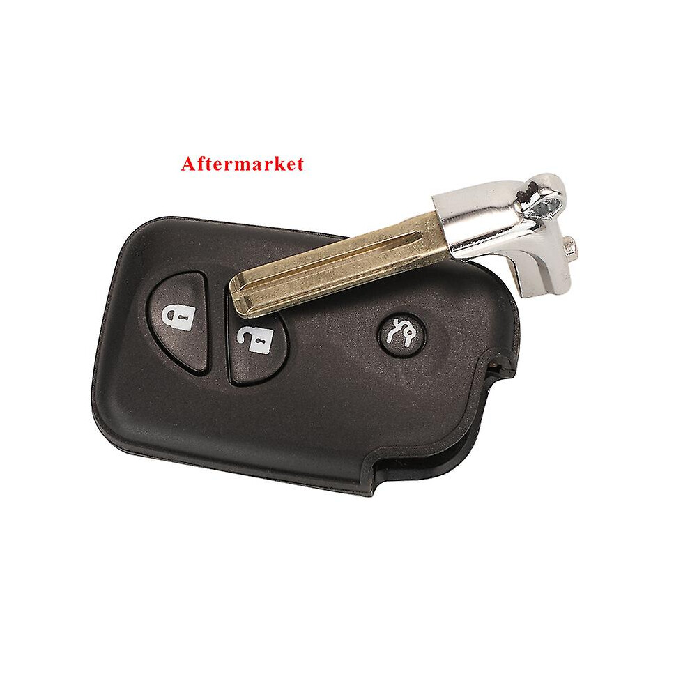 (3Btn Trunk) Key Shell Remote For Lexus Gs300 Gs350 Gs430 Gs450h Gs460 Es350 Lx470 Ls460 Lx570 Is350 Rx350 Is220 Is250 Is350 Isf Isf 7364070359950