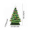 (A) Ceramic Christmas Tree Christmas Tree Led Decoration Ceramic Desktop Christmas Decoration 3