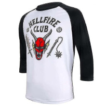 (4XL, Style3) Stranger Things 4 Hellfire Club T-shirt