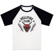 (4XL, Style4) Stranger Things 4 Hellfire Club T-shirt
