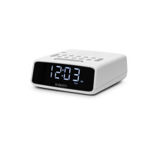 Roberts Radio ORTUSFMW FM Alarm Clock Radio - White