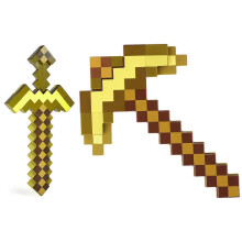 Bow and Arrow Toys Sword Pickaxe Two-in-one Deformed Weapon Diamond Sword Model Gift