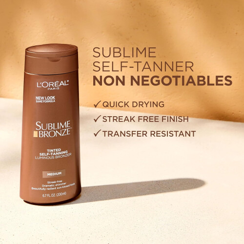 L’Oréal Paris L'Oreal Paris Sublime Bronze Self-Tanning Lotion - 6.7Fl.Oz 2