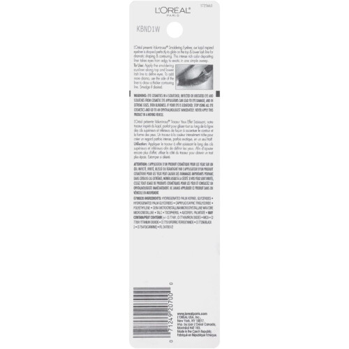 L’Oréal Paris L'Oreal Paris Voluminous Smoldering Eyeliner - Black - 0.087 Ounce 1