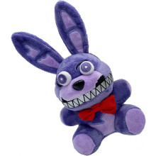 Five Nights At Freddy's Nightmare Bonnie Plush Toy Suitable For Collection, Plushies Stuffed Doll 7 (purple Bonnie Rabbit)