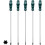 Extra Long Torx Screwdrivers Set, 5pcs 12in Magnetic Torx Screwdrivers Set, T15 - T30 (t15,t20,t25,t27,t30) Magnetic Torx Driver Star Screwdrivers Set 1