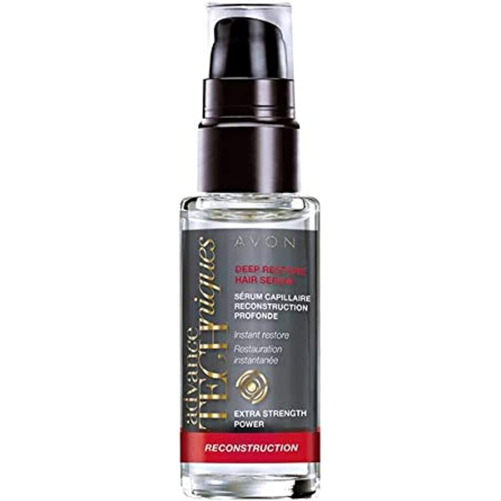 new avon advance techniques deep restore hair serum reconstruction