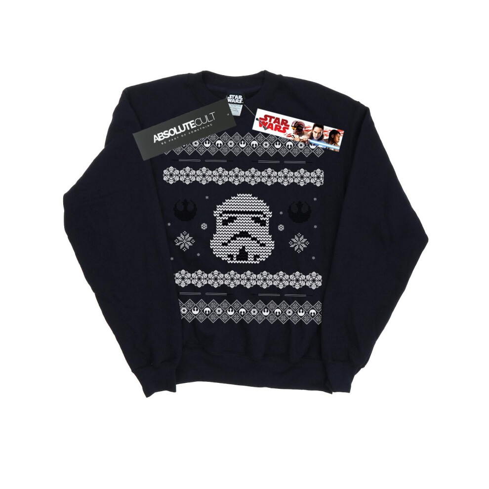 Stormtrooper Christmas Fair Isle Sweatshirt