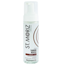 St Moriz Original Clear Tanning Mousse, Fast Drying Vegan Fake Tan, Medium to