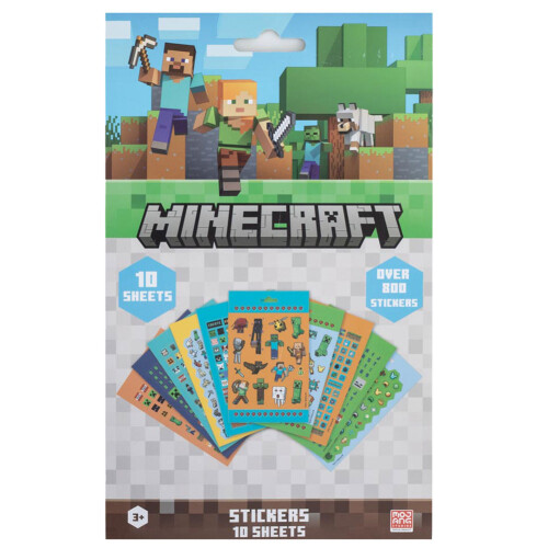 Minecraft 800pc Sticker Set Official Licensed Product on OnBuy