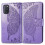 (Light Purple) Butterfly Leather For Oppo A52/a72/a92 1