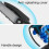 Mini Chainsaw Cordless Mini Power Chain Saw With Security Lock, Electric Chainsaw 2