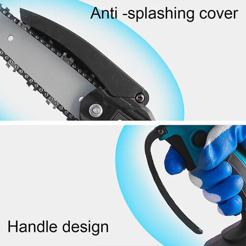 Mini Chainsaw Cordless Mini Power Chain Saw With Security Lock, Electric Chainsaw 1