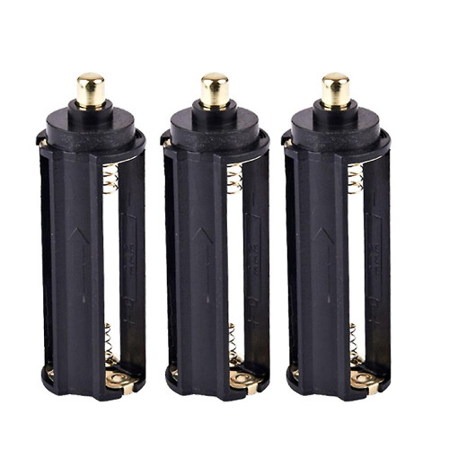 Flashlights 3 X 3 Aaa Battery Holder Spring Box For Flashlight Torch High Quality