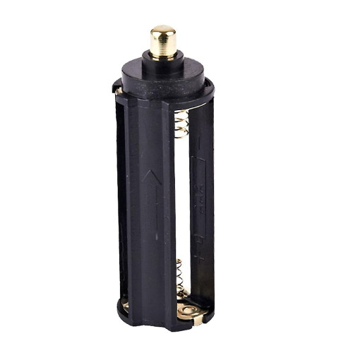 Flashlights 3 X 3 Aaa Battery Holder Spring Box For Flashlight Torch High Quality 1